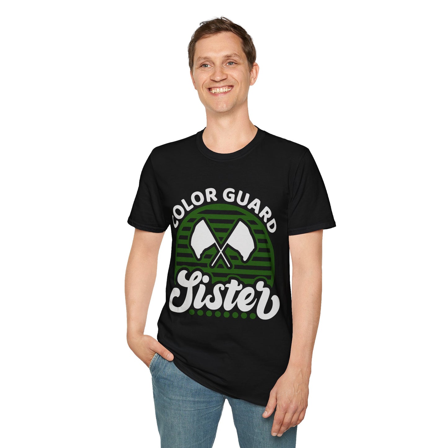 Color Guard Sister Unisex Softstyle T-Shirt