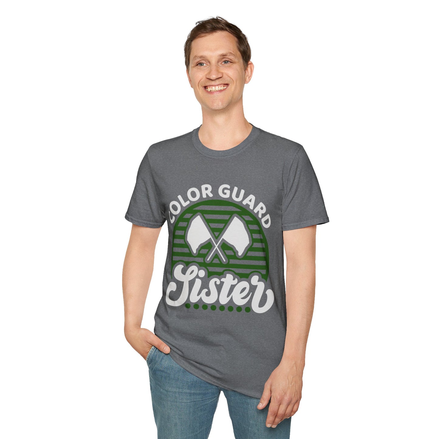 Color Guard Sister Unisex Softstyle T-Shirt
