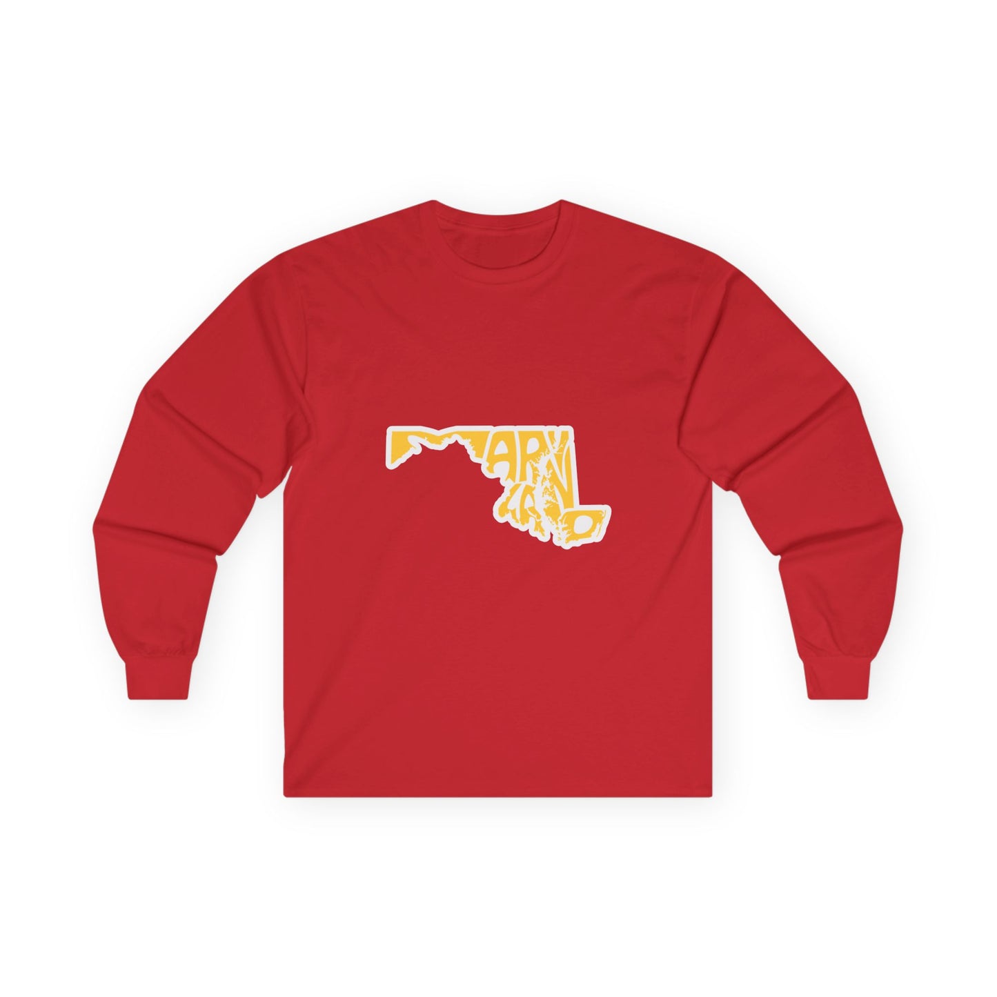 Maryland State Unisex Long Sleeve Tee
