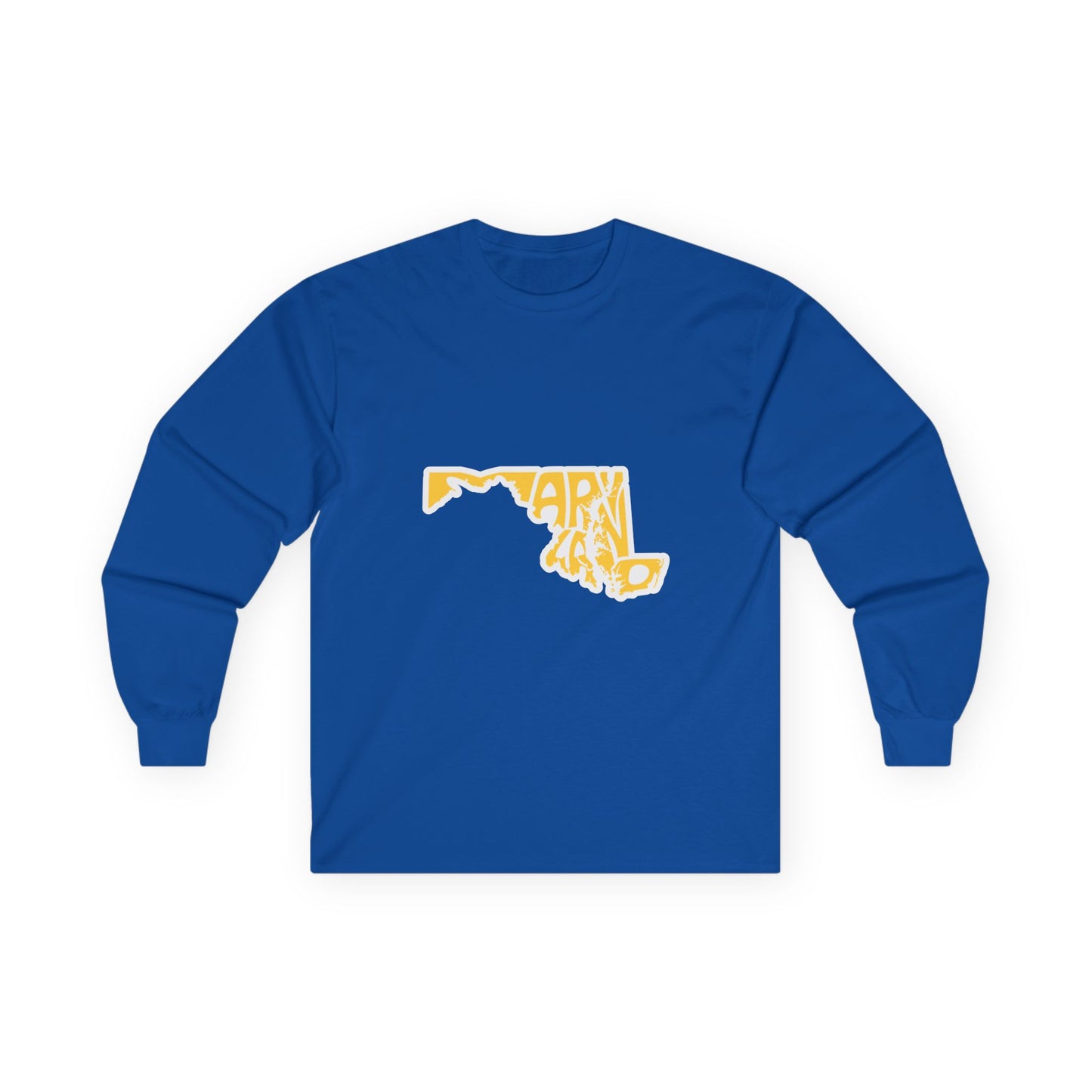 Maryland State Unisex Long Sleeve Tee