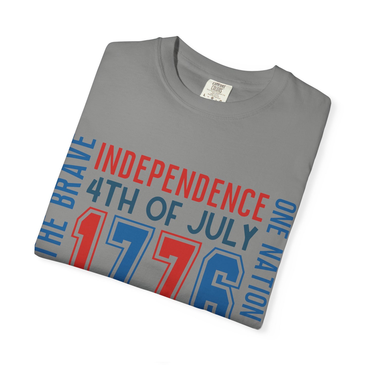 Patriotic Unisex T-Shirt - Celebrate Independence Day, Fourth of July, USA Freedom, Home of the Brave, American Pride - To Be Designs