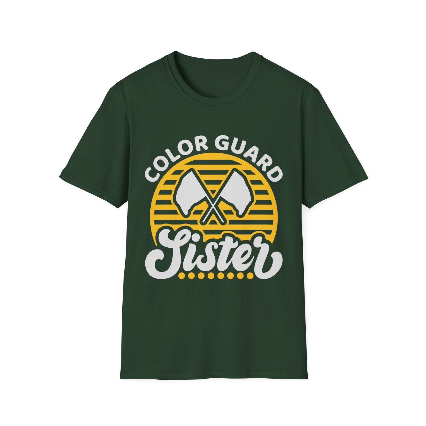 Color Guard Sister Unisex Softstyle T-Shirt