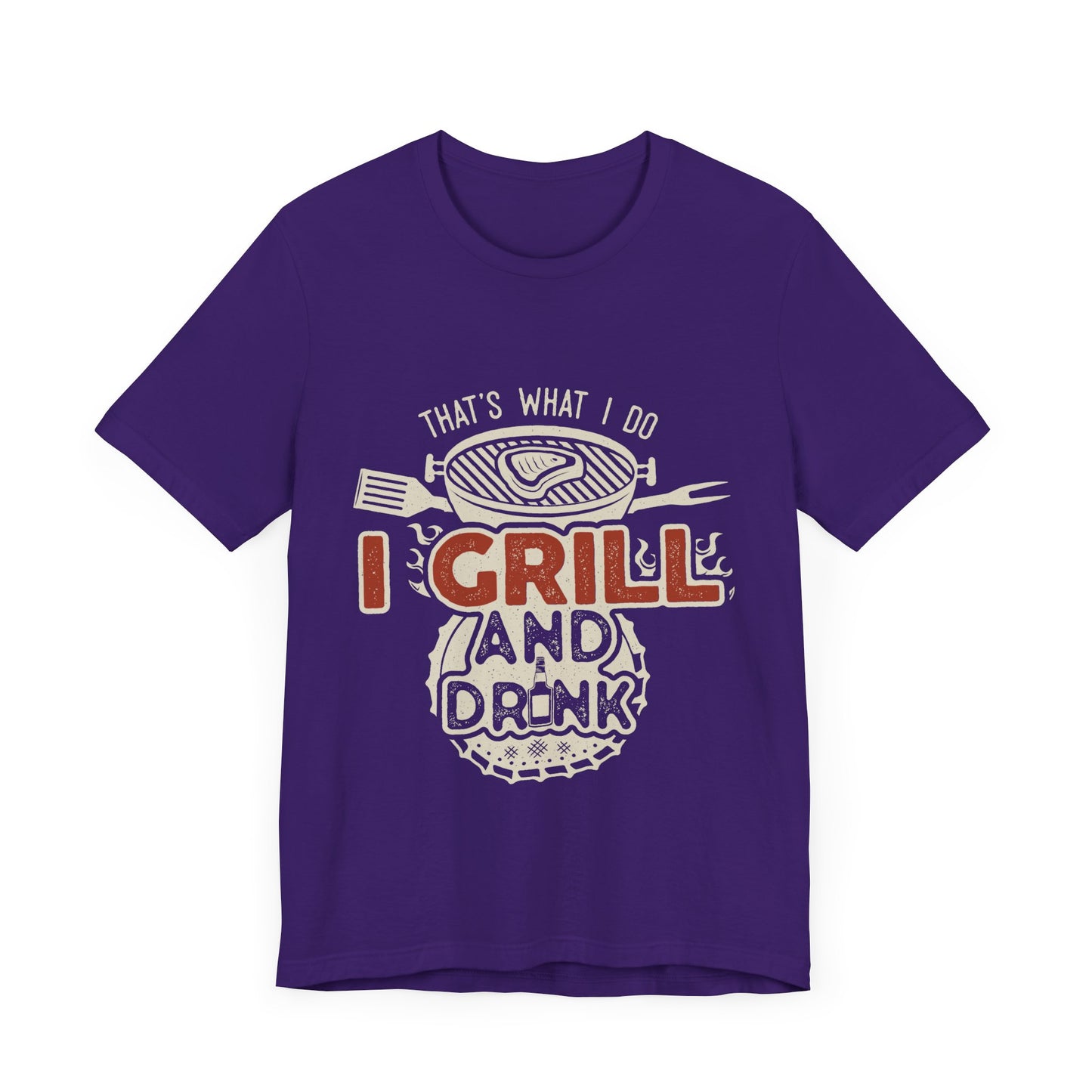 I Grill and Drink - Unisex Jersey Short Sleeve Tee - To Be Designs