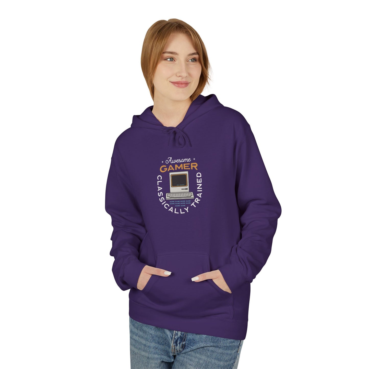 Gamer Hoodie - Unisex Softstyle Fleece, Perfect Gift for Gamers