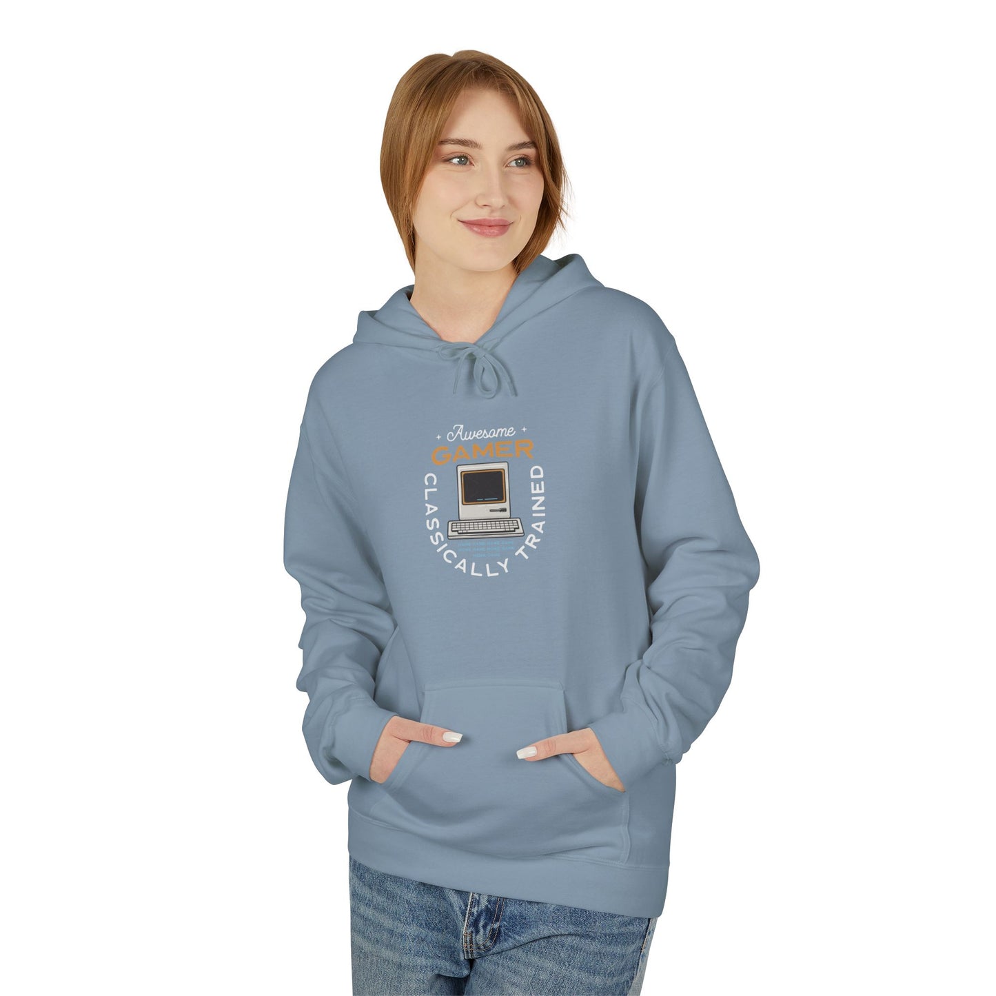 Gamer Hoodie - Unisex Softstyle Fleece, Perfect Gift for Gamers