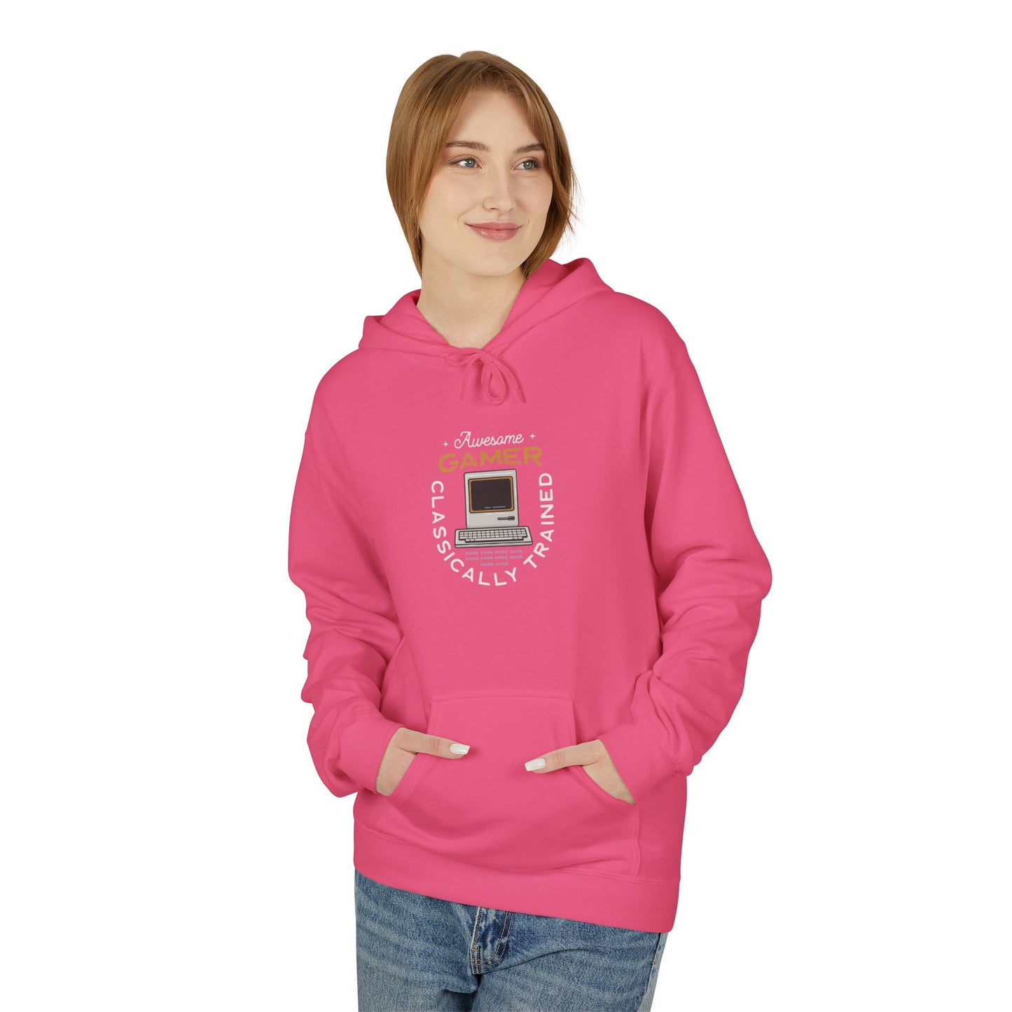 Gamer Hoodie - Unisex Softstyle Fleece, Perfect Gift for Gamers