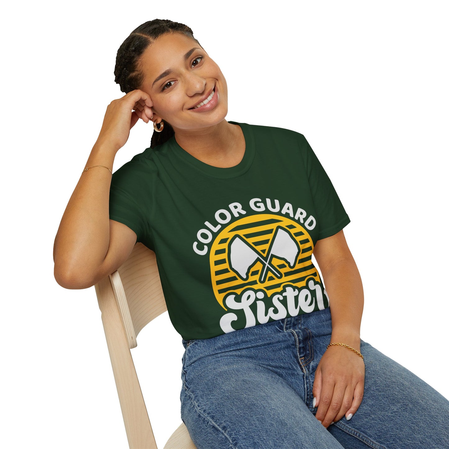 Color Guard Sister Unisex Softstyle T-Shirt