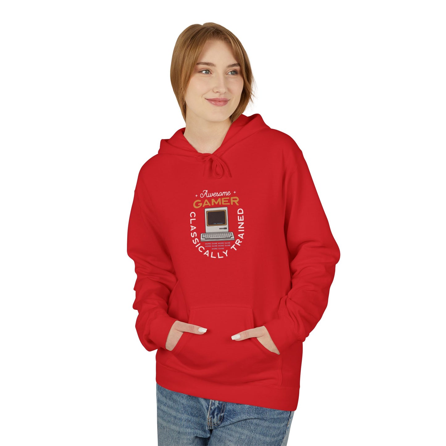 Gamer Hoodie - Unisex Softstyle Fleece, Perfect Gift for Gamers