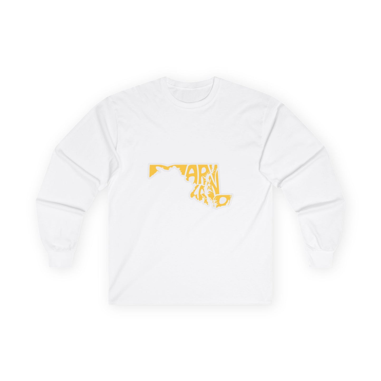 Maryland State Unisex Long Sleeve Tee
