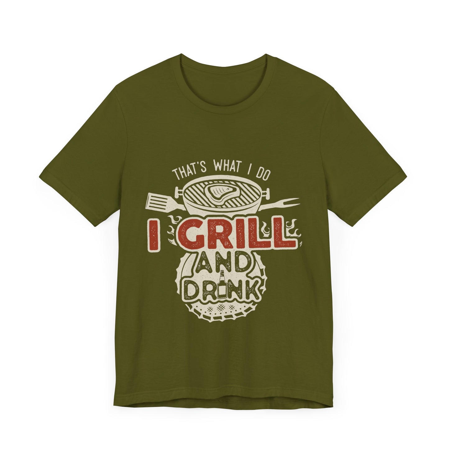 I Grill and Drink - Unisex Jersey Short Sleeve Tee - To Be Designs