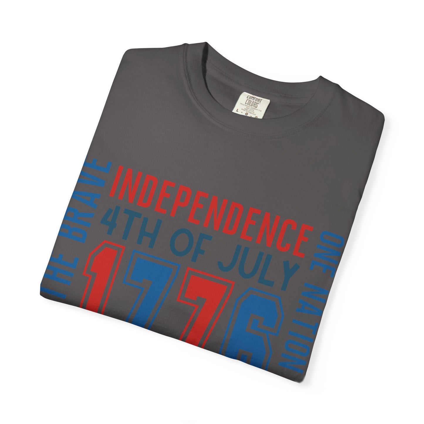 Patriotic Unisex T-Shirt - Celebrate Independence Day, Fourth of July, USA Freedom, Home of the Brave, American Pride - To Be Designs