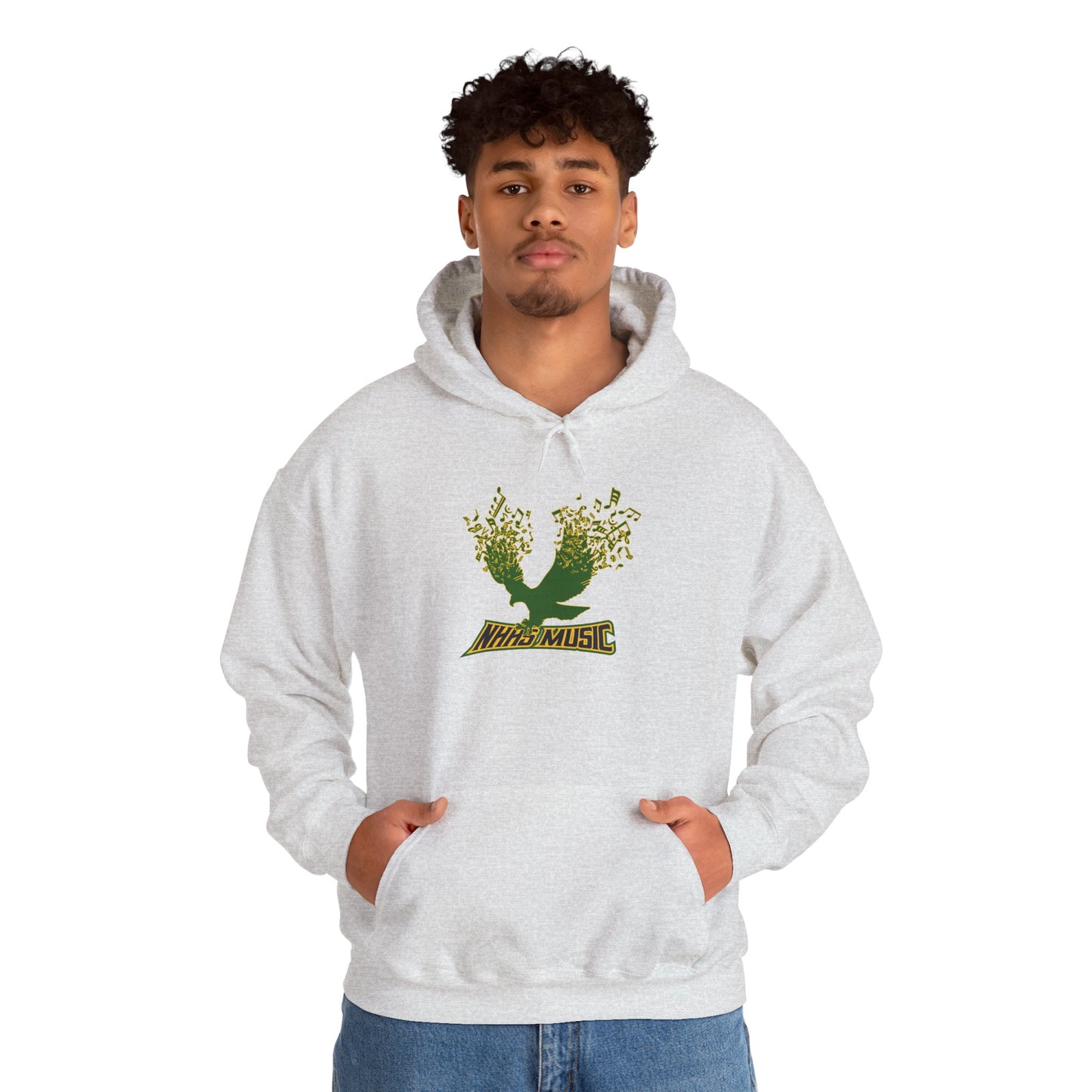 NHHS Music Unisex Hoodie, Eco-Friendly Sweatshirt, Gift for Music Lovers, Fall Fashion, Inspirational Apparel