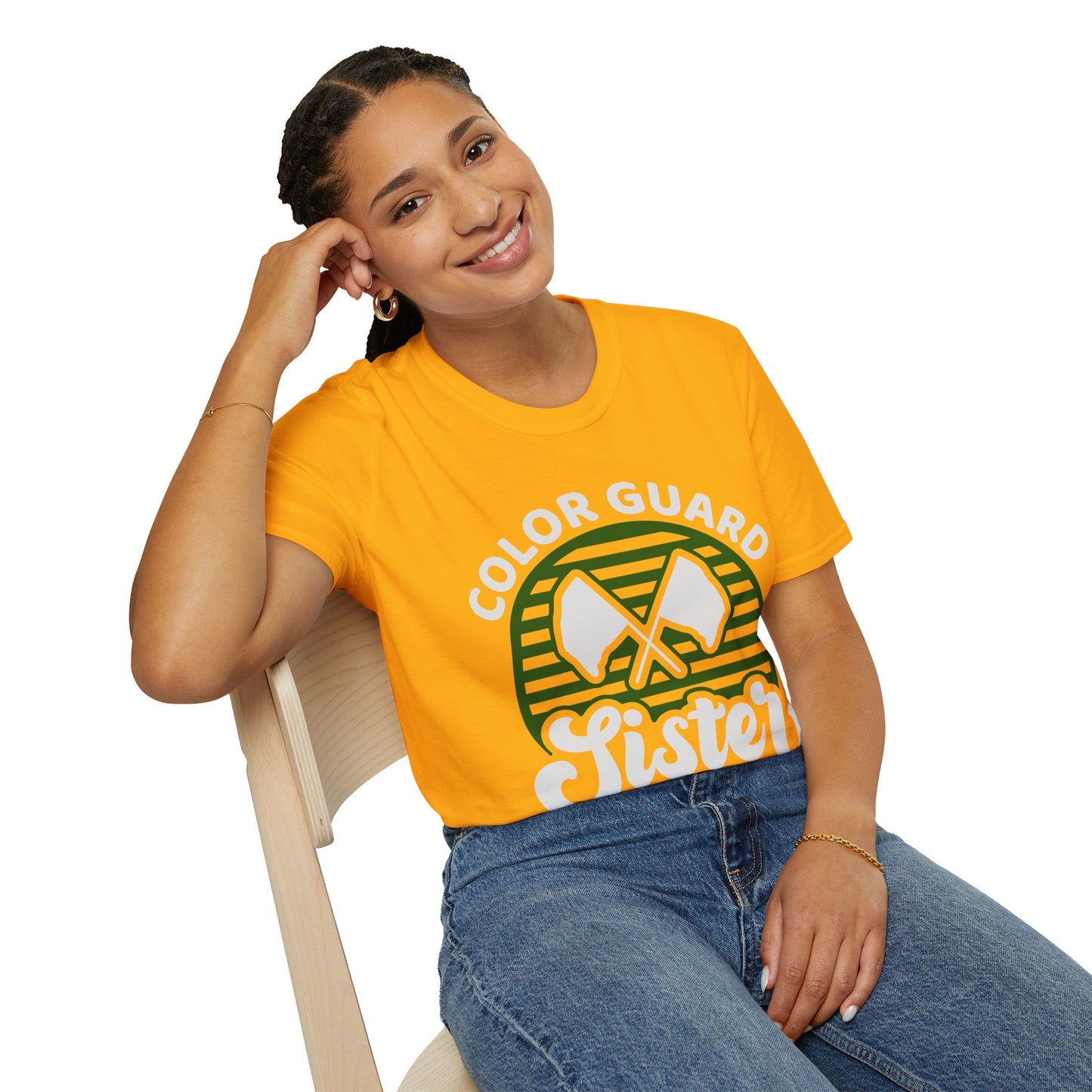 Color Guard Sister Unisex Softstyle T-Shirt