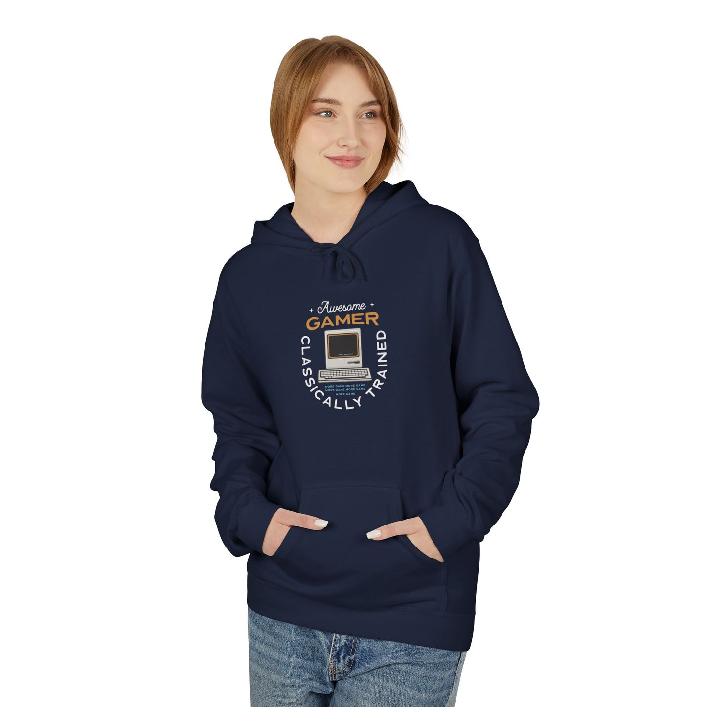 Gamer Hoodie - Unisex Softstyle Fleece, Perfect Gift for Gamers