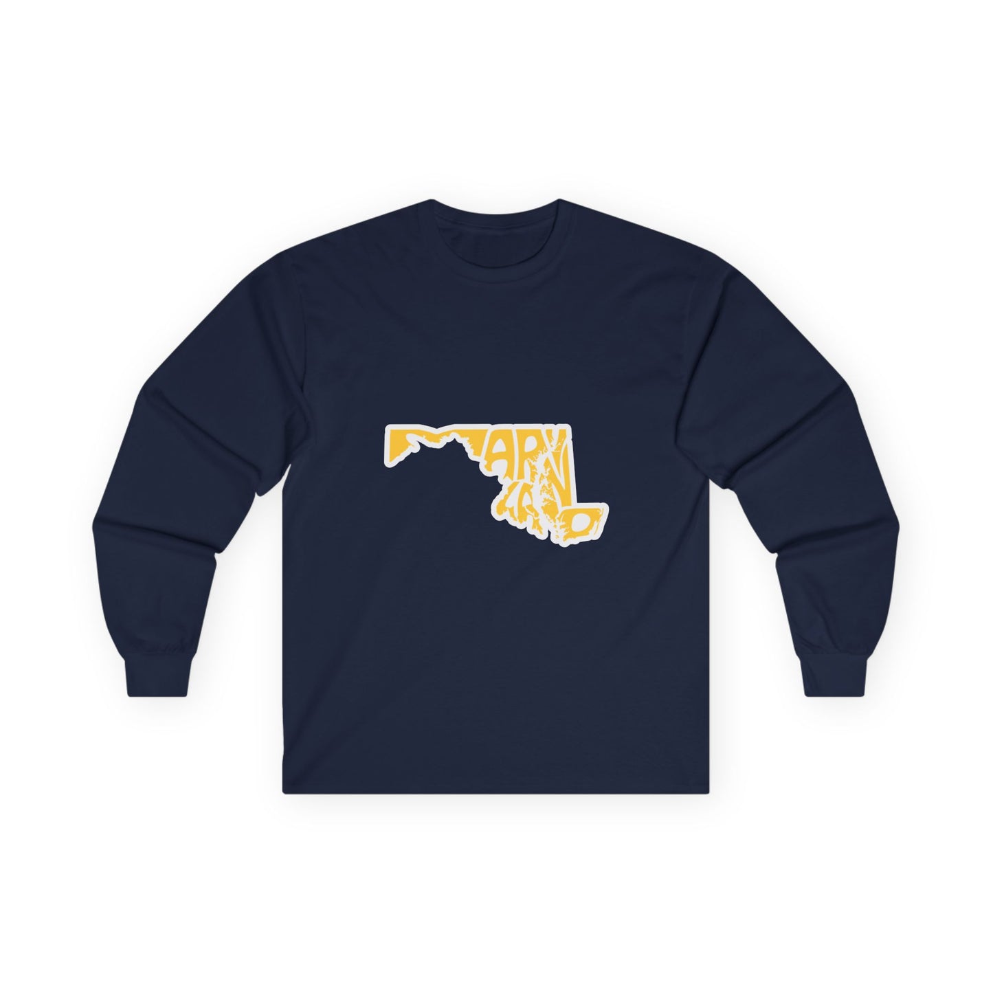 Maryland State Unisex Long Sleeve Tee