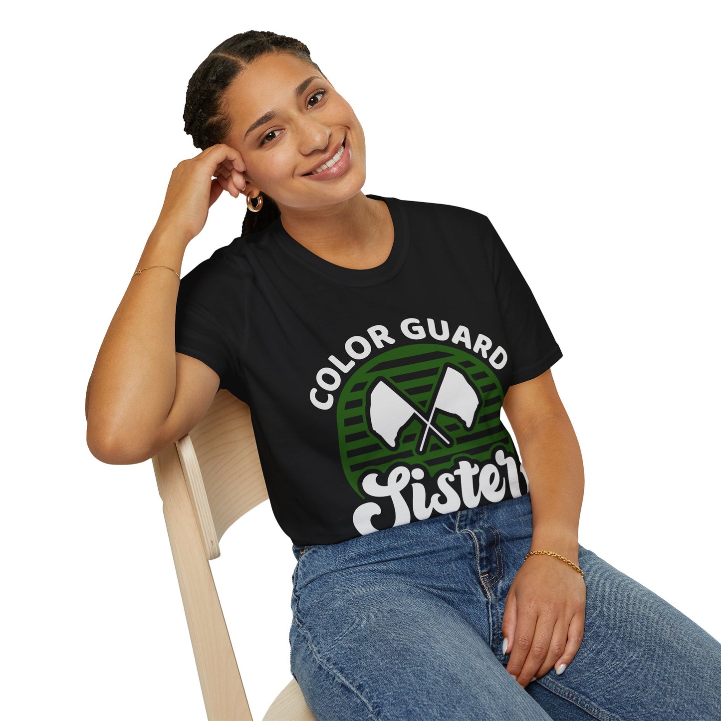 Color Guard Sister Unisex Softstyle T-Shirt