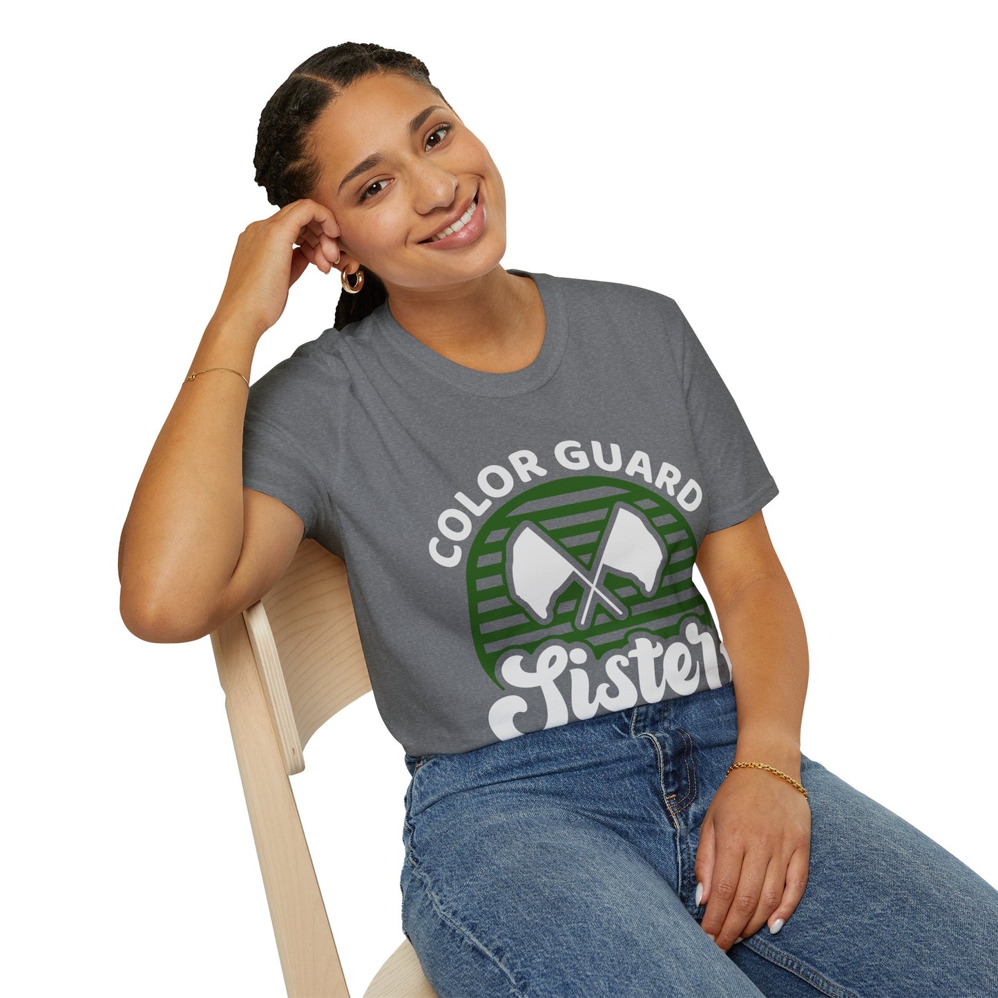 Color Guard Sister Unisex Softstyle T-Shirt