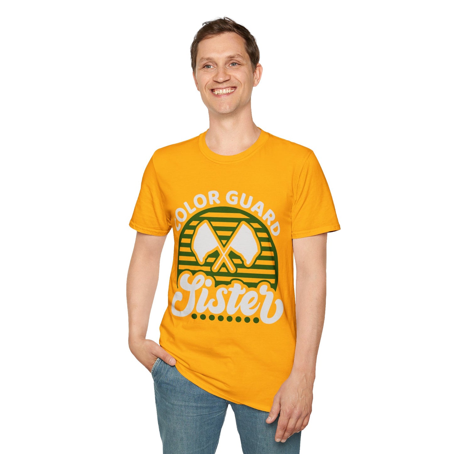 Color Guard Sister Unisex Softstyle T-Shirt