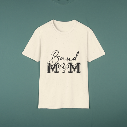 Band Mom Unisex T-Shirt - Music Lover Gift Apparel - To Be Designs