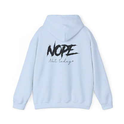 Trendy Unisex Hoodie with ‘NOPE Not Today’ Design, Stylish Casual Wear, Cozy Gift for Her or Him, Perfect for Everyday Comfort, Ideal [...] - To Be Designs