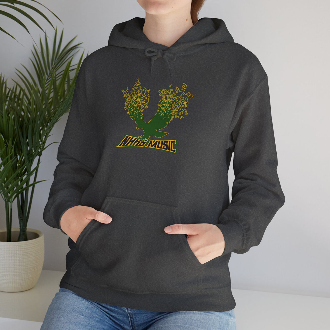 NHHS Music Unisex Hoodie, Eco-Friendly Sweatshirt, Gift for Music Lovers, Fall Fashion, Inspirational Apparel