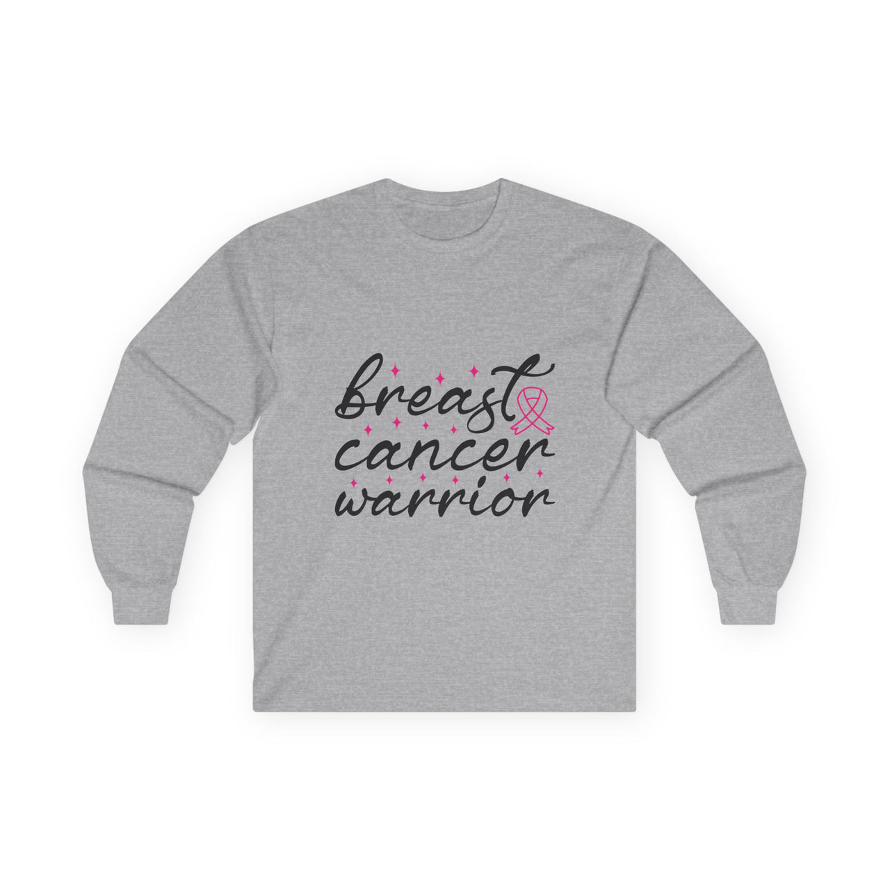 Breast Cancer Warrior Long Sleeve Tee