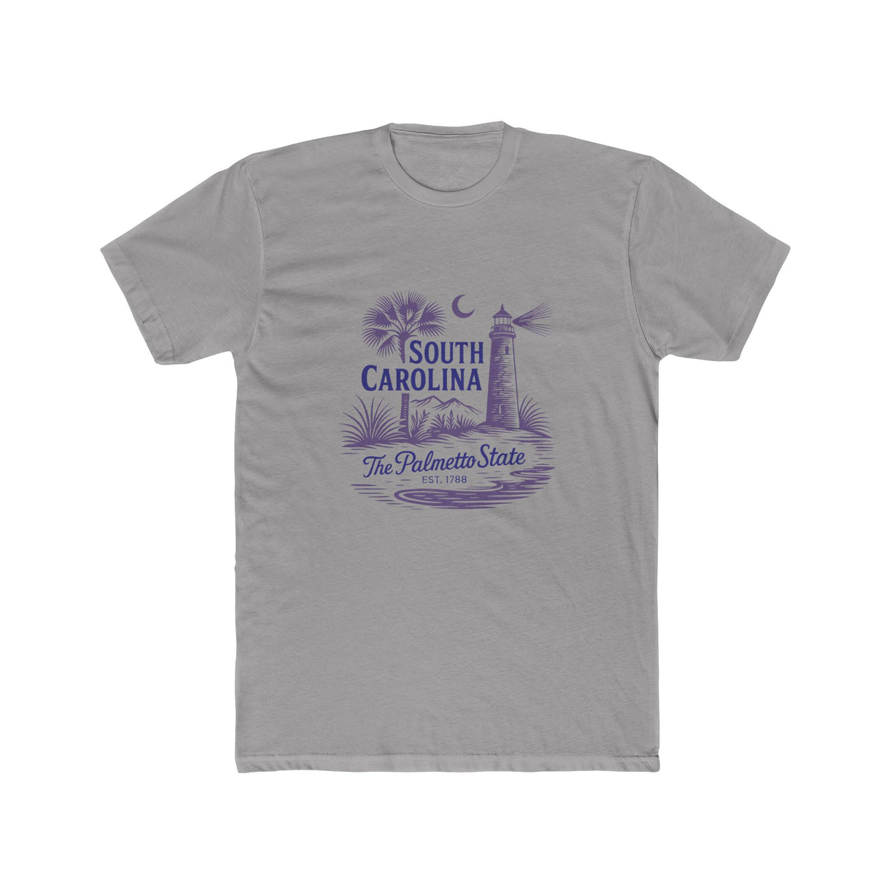 South Carolina Unisex Cotton Crew Tee, Beachwear, Souvenir Shirt, Travel Apparel, Vacation Gift, State Pride T-Shirt