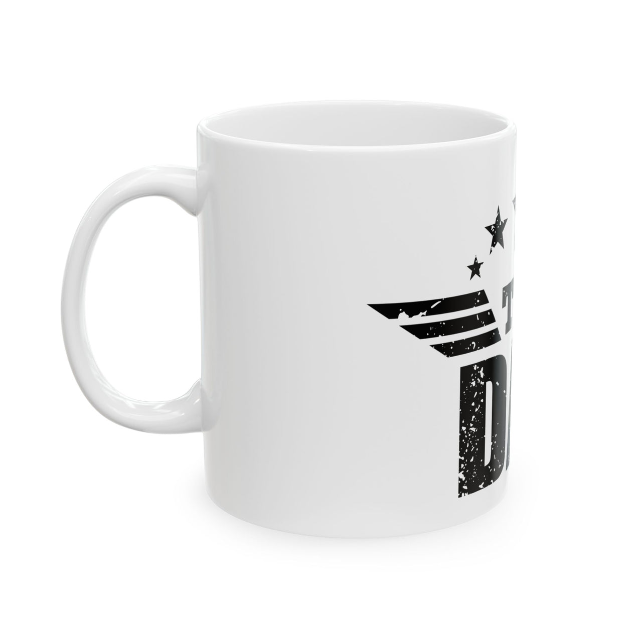 Top Dad Ceramic Mug | Gift for Father's Day, Dad's Birthday, Coffee Lovers, Kitchen Decor, Unique Mug for Men - To Be Designs