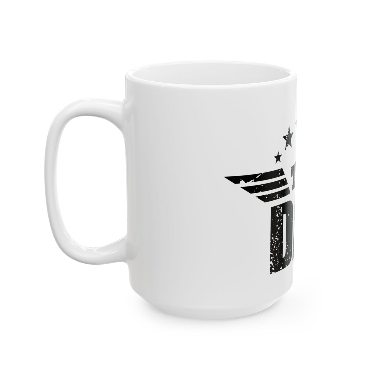 Top Dad Ceramic Mug | Gift for Father's Day, Dad's Birthday, Coffee Lovers, Kitchen Decor, Unique Mug for Men - To Be Designs