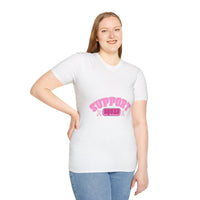 Support Squad T-Shirt — Pink Retro Supportive Graphic Tee