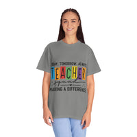 Colorful Teacher T-Shirt | Teacher Squad | Gift for Educators, School Spirit Tee, Classroom Apparel, Inspirational Teacher Gift