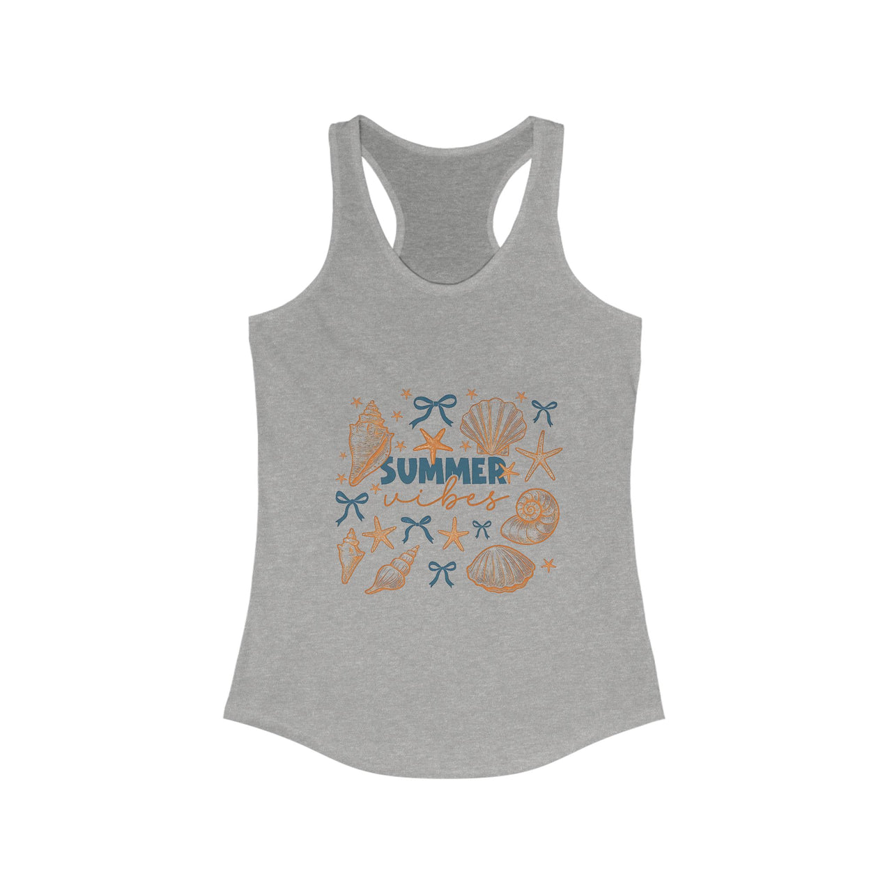 Racerback Tank - Summer Vibes Beachwear and Vacation Top