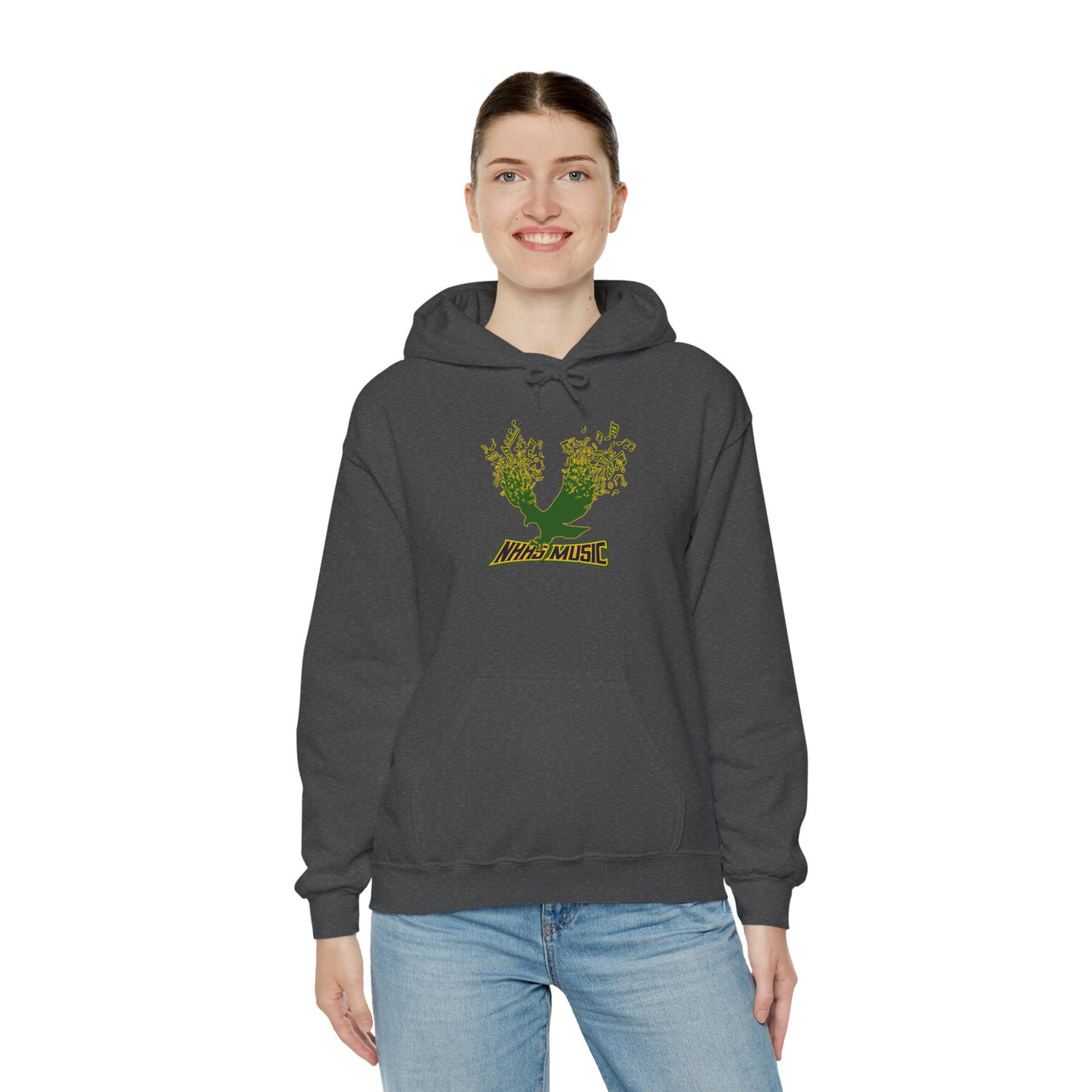 NHHS Music Unisex Hoodie, Eco-Friendly Sweatshirt, Gift for Music Lovers, Fall Fashion, Inspirational Apparel