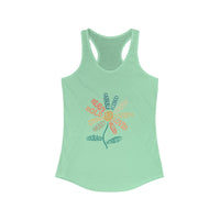 Empowering Women's Racerback Tank Top - Bold, Brave, Strong, Spiritual, Motivational Gym Wear