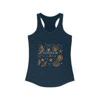 Racerback Tank - Summer Vibes Beachwear and Vacation Top