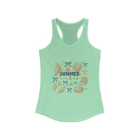 Racerback Tank - Summer Vibes Beachwear and Vacation Top