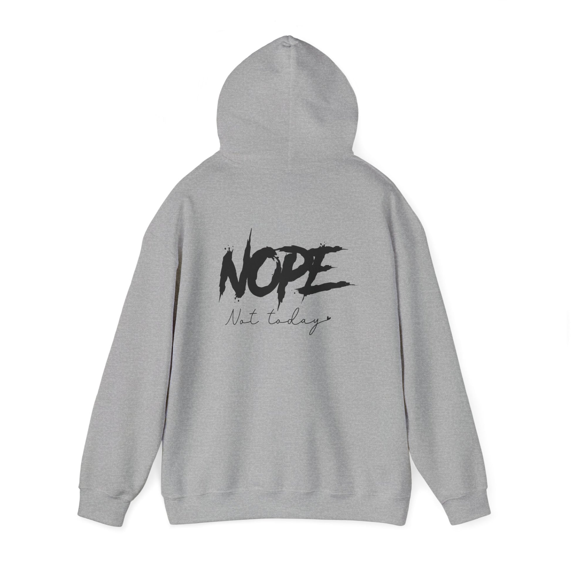 Trendy Unisex Hoodie with ‘NOPE Not Today’ Design, Stylish Casual Wear, Cozy Gift for Her or Him, Perfect for Everyday Comfort, Ideal [...] - To Be Designs