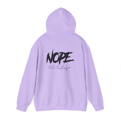 Trendy Unisex Hoodie with ‘NOPE Not Today’ Design, Stylish Casual Wear, Cozy Gift for Her or Him, Perfect for Everyday Comfort, Ideal [...] - To Be Designs