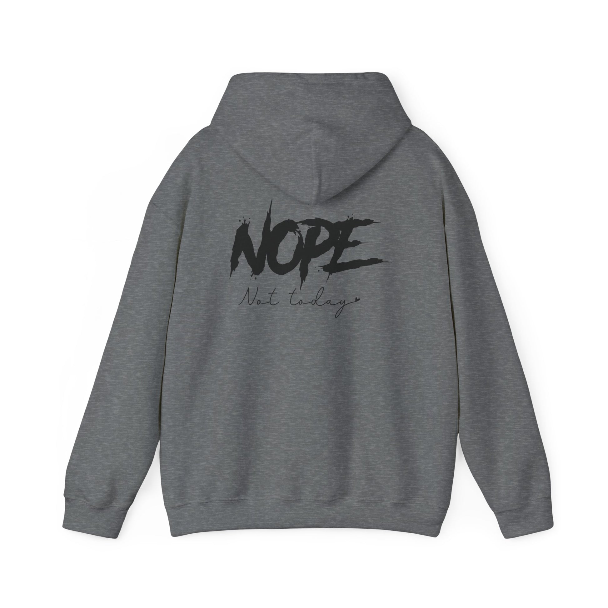 Trendy Unisex Hoodie with ‘NOPE Not Today’ Design, Stylish Casual Wear, Cozy Gift for Her or Him, Perfect for Everyday Comfort, Ideal [...] - To Be Designs