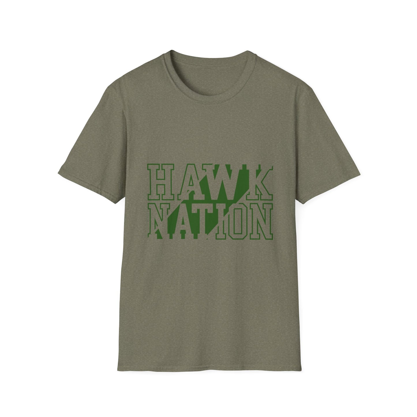 Hawk Nation - Unisex Softstyle T-Shirt