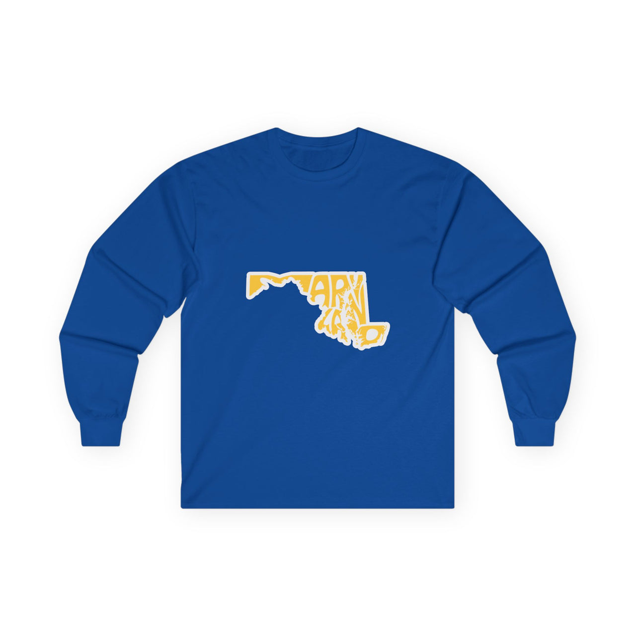 Maryland State Unisex Long Sleeve Tee