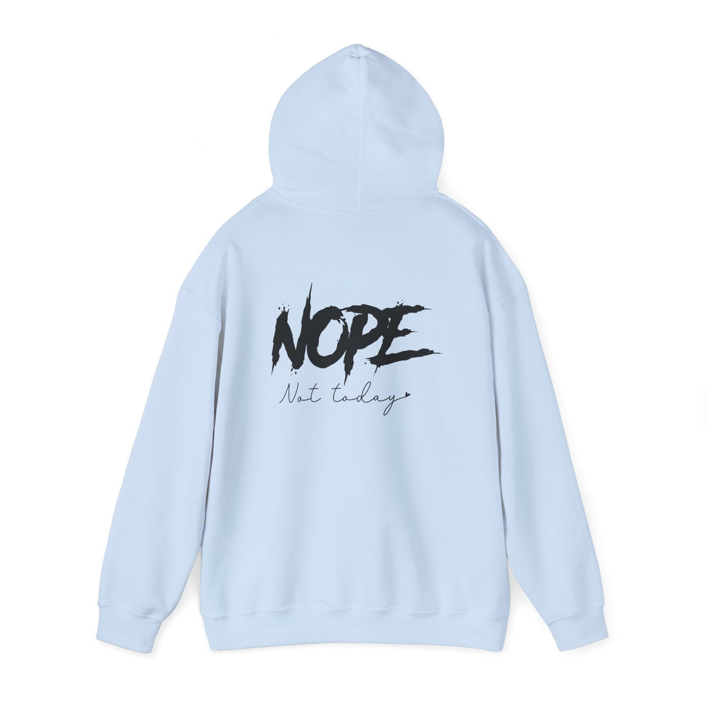 Trendy Unisex Hoodie with ‘NOPE Not Today’ Design, Stylish Casual Wear, Cozy Gift for Her or Him, Perfect for Everyday Comfort, Ideal [...] - To Be Designs