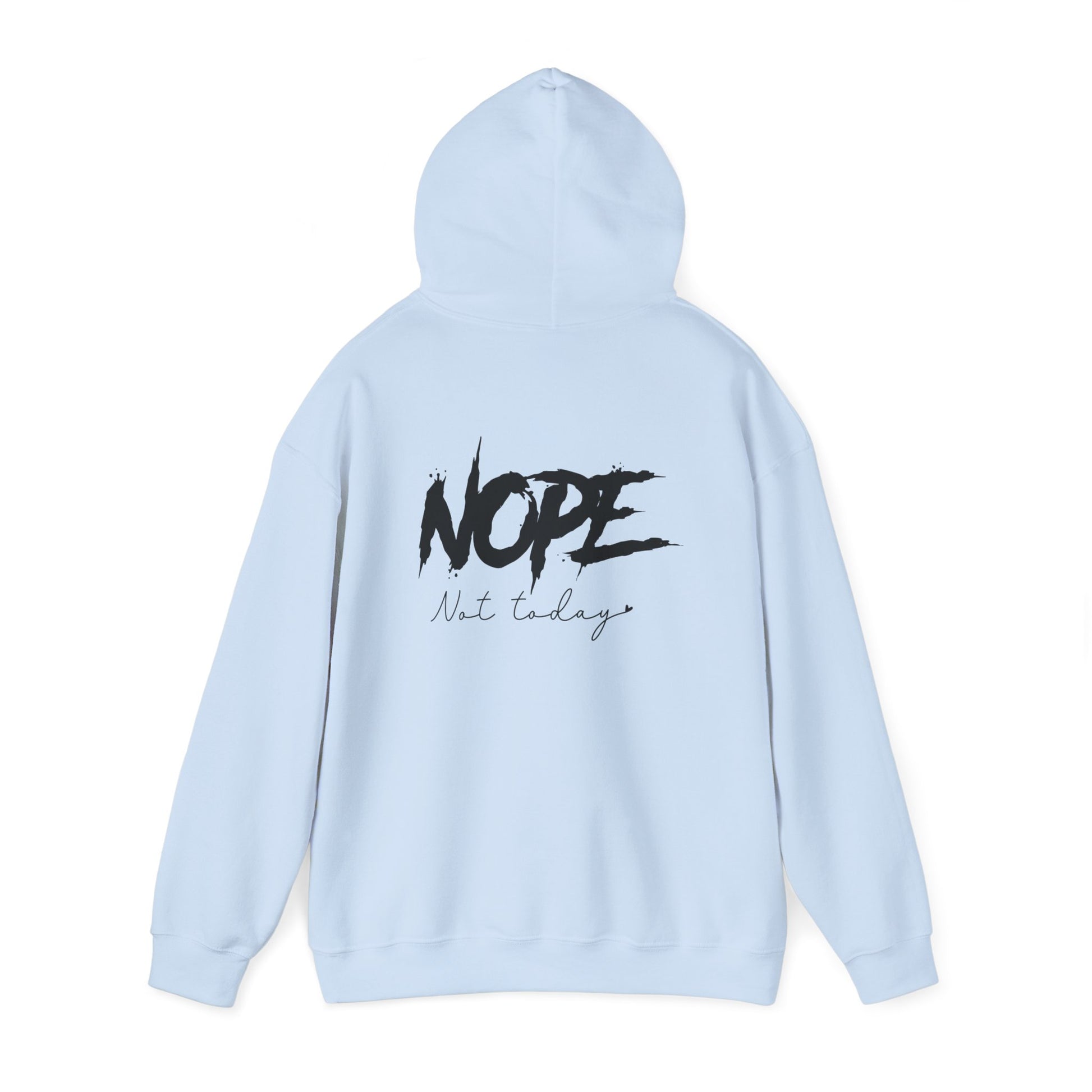 Trendy Unisex Hoodie with ‘NOPE Not Today’ Design, Stylish Casual Wear, Cozy Gift for Her or Him, Perfect for Everyday Comfort, Ideal [...] - To Be Designs