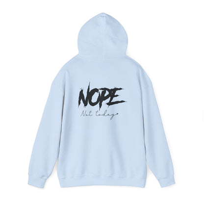 Trendy Unisex Hoodie with ‘NOPE Not Today’ Design, Stylish Casual Wear, Cozy Gift for Her or Him, Perfect for Everyday Comfort, Ideal [...] - To Be Designs