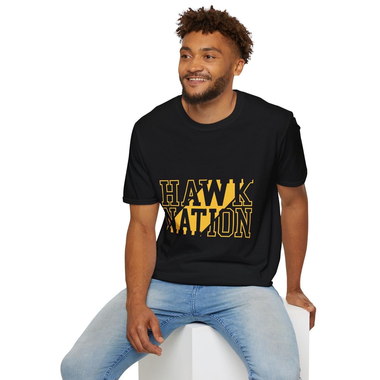 Hawk Nation - Unisex Softstyle T-Shirt