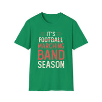 Marching Band Season Unisex T-Shirt, Softstyle Tee, Music Lover Gift, Band Member Apparel, Back to School, Football Season Tee - To Be Designs