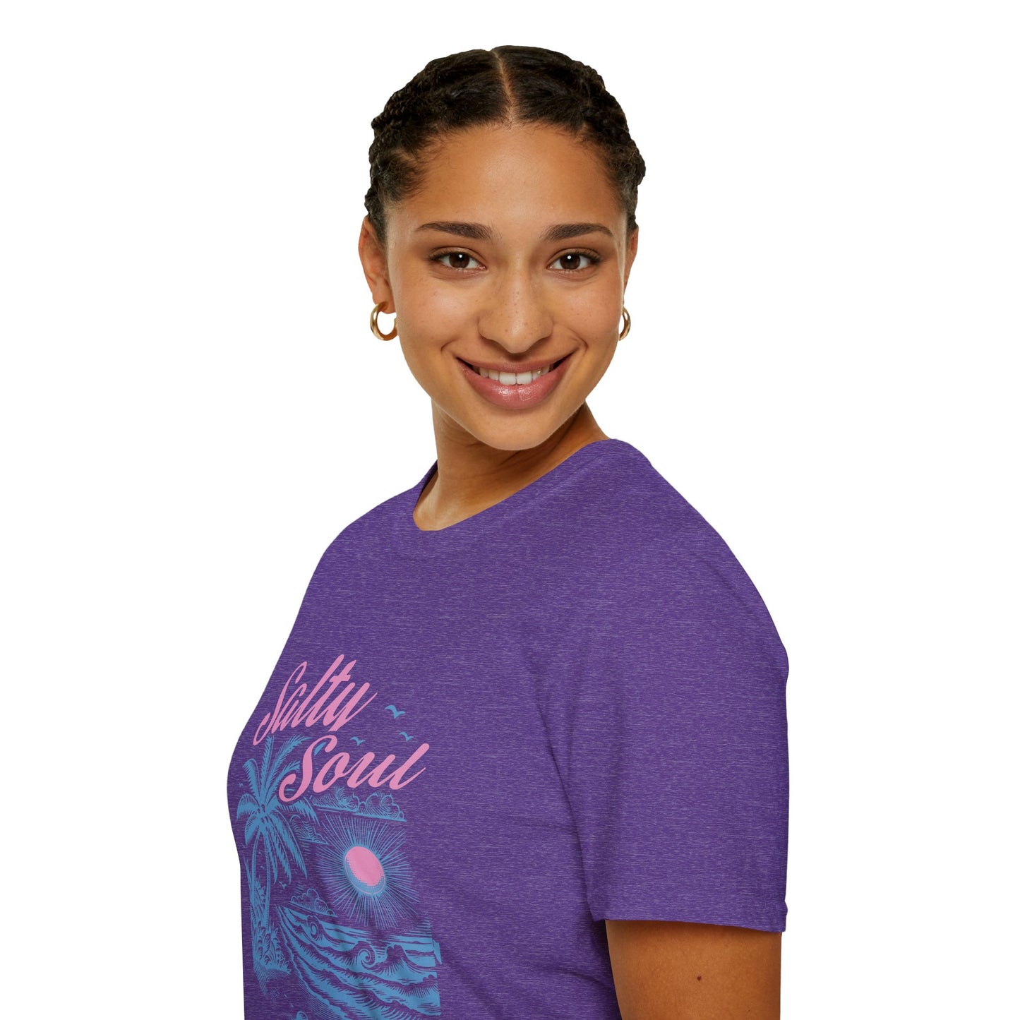Salty Soul T-Shirt, Beach Vibes Tee, Unisex Summer Shirt, Gift for Coastal Lovers, Casual Everyday Wear