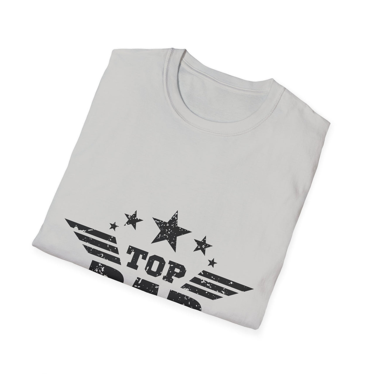 Top Dad Unisex Softstyle T-Shirt, Father's Day Gift, Casual Tee, Dad Apparel, Birthday Present, Family Gathering Wear - To Be Designs