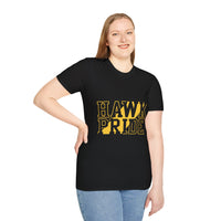 Hawk Pride Unisex T-Shirt, Softstyle Tee for School Spirit, College Apparel, Gifts for Graduates, Casual Wear