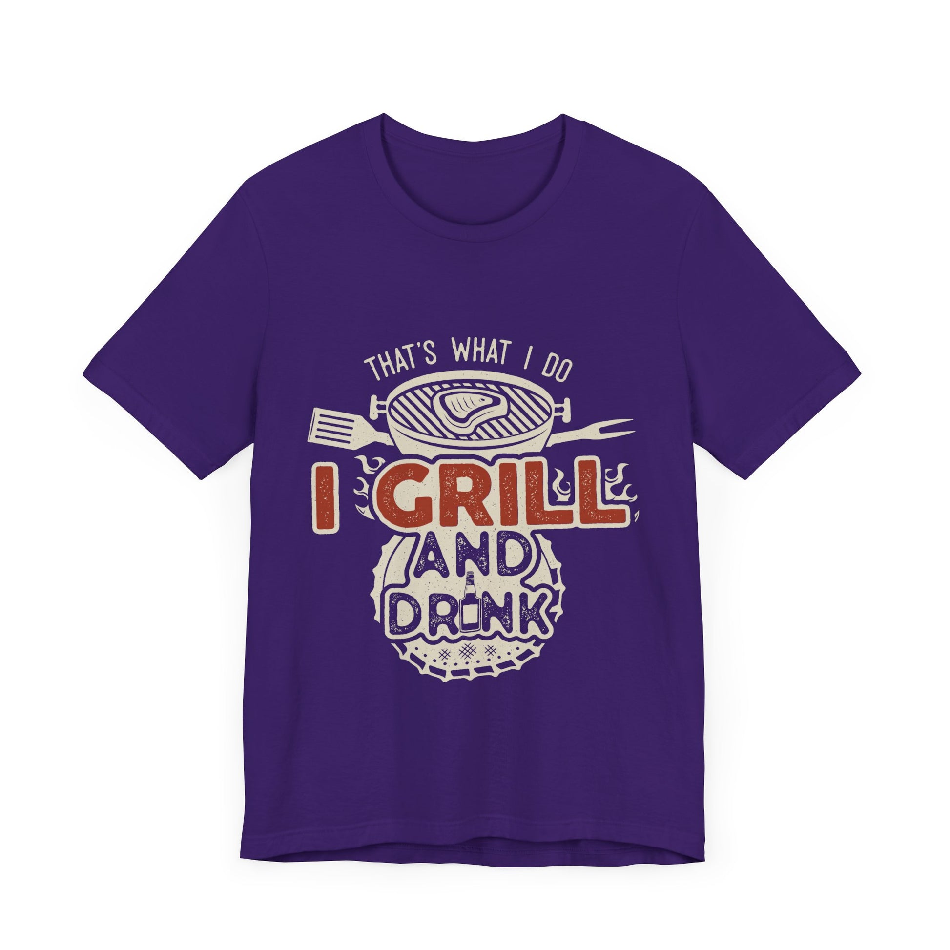 I Grill and Drink - Unisex Jersey Short Sleeve Tee - To Be Designs